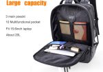 Arctic Hunter 1500362 Laptop Travel Business Backpack With USB Port