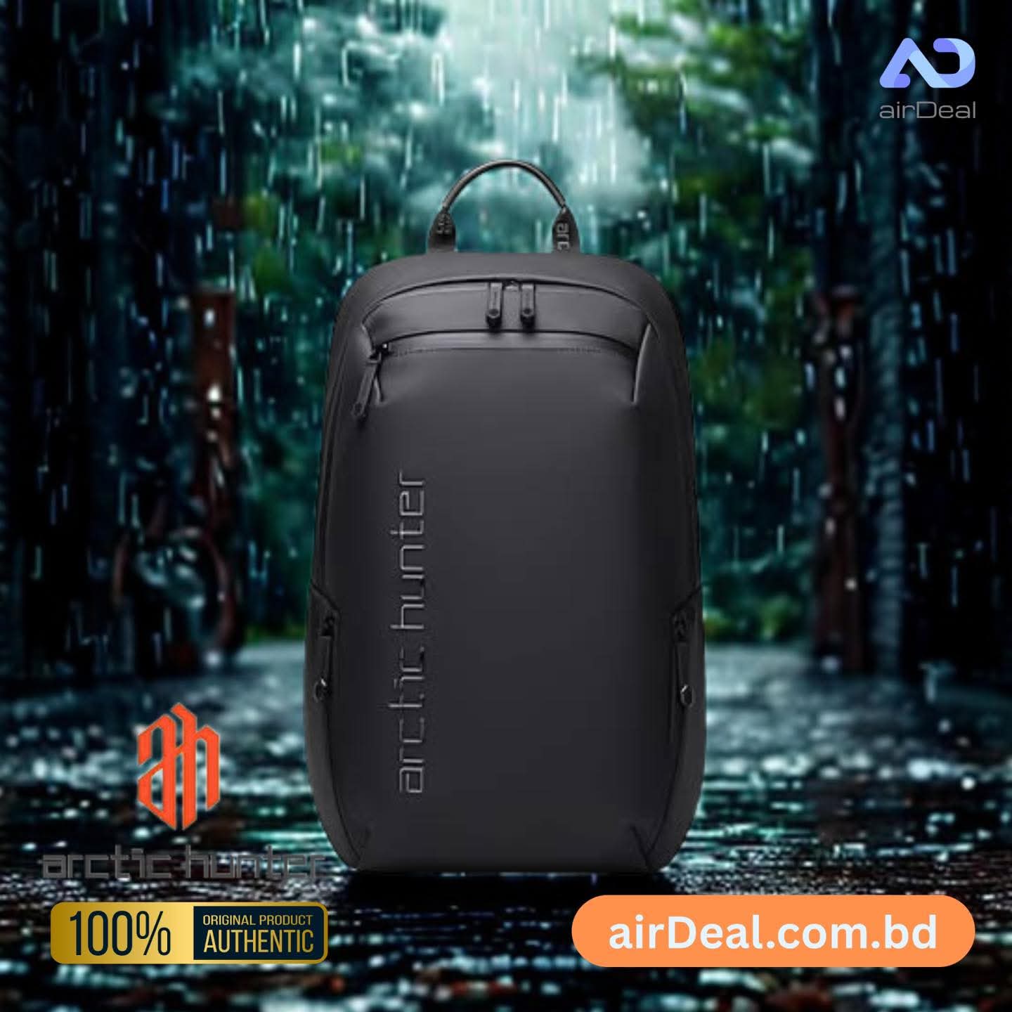 Arctic Hunter B00423 Premium Quality Waterproof Professional 15.6″ Laptop Business Travel Backpack